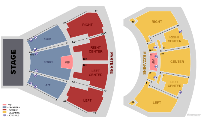Fox theater foxwoods seating chart